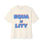 Equality Tee Transcend Comfy Cotton Graphic T-Shirt (Unisex) Natural
