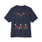 Rise And Grow Double Graphic Transcend T-Shirt (Unisex) Navy