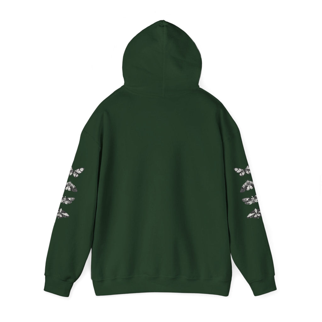 Progress Over Perfection Graphic Hooded Comfy Sweatshirt (Unisex) Forest Green