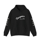 Progress Over Perfection Graphic Hooded Comfy Sweatshirt (Unisex) Black