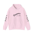 Progress Over Perfection Graphic Hooded Comfy Sweatshirt (Unisex) Soft Pink