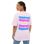 Transcend Power Fist Tee – Strength in Identity T-Shirt (Unisex) Soft Pink