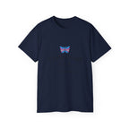 Transcend CO. Premium Tee Ultra Cotton Graphic T-Shirt (Unisex) Navy