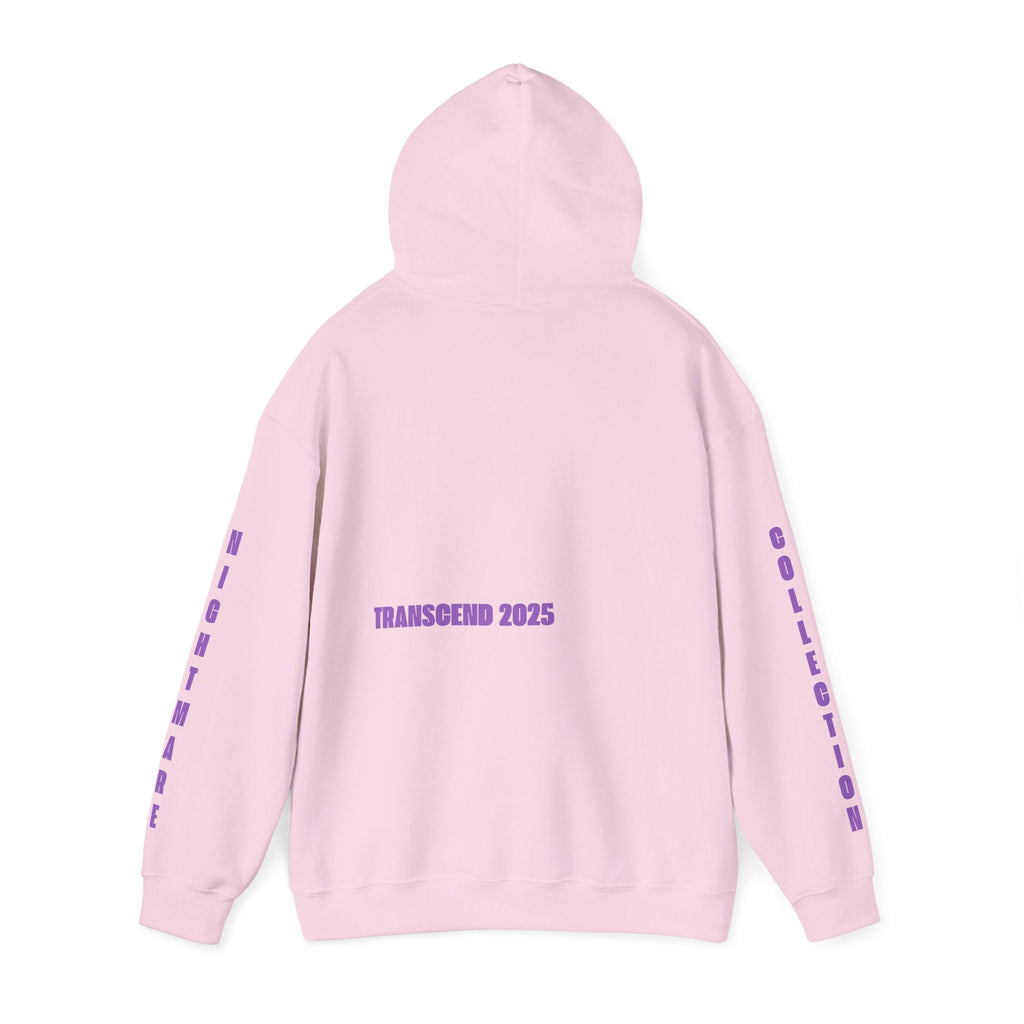 Nightmare Collection Transcend Hooded Sweatshirt (Unisex) Light Pink
