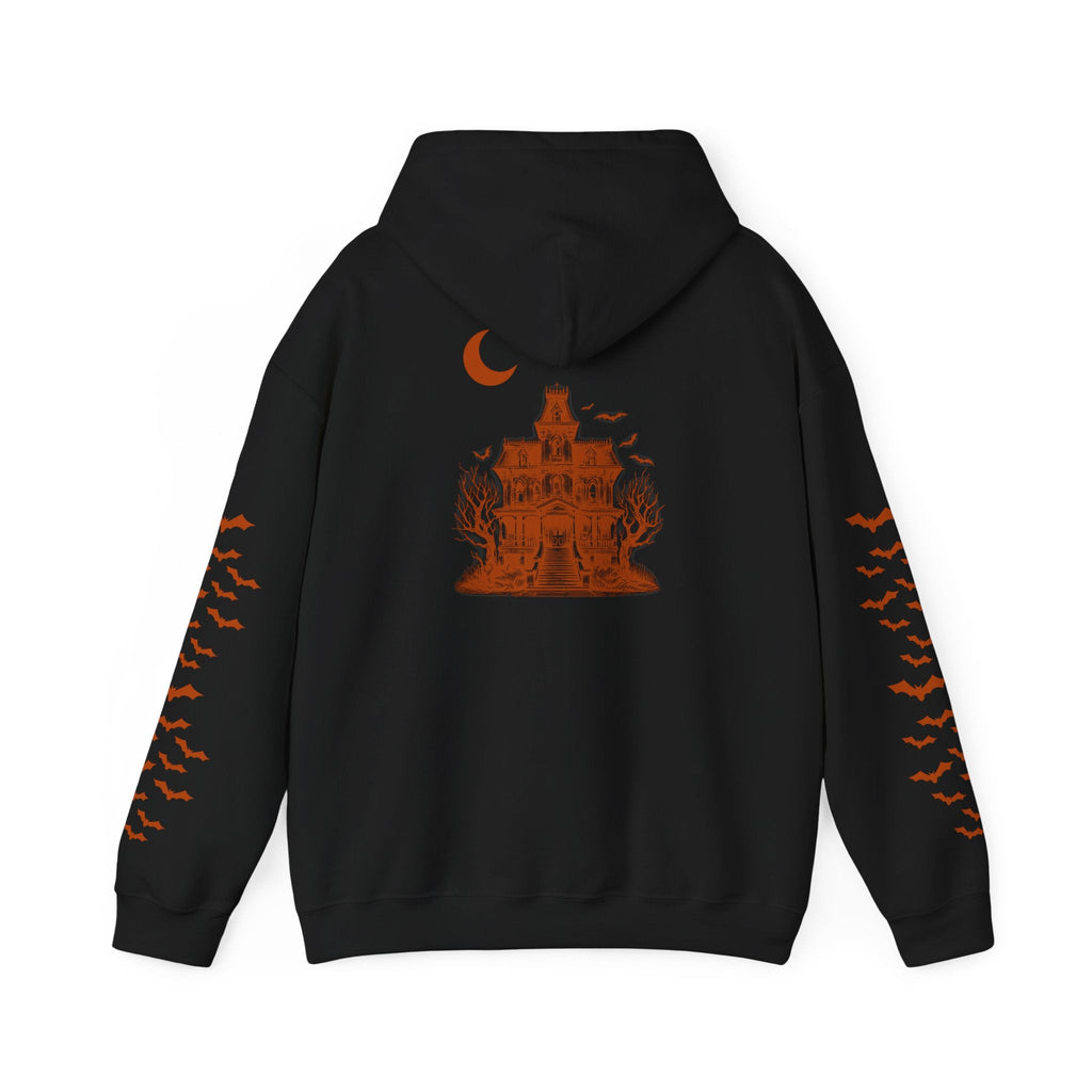Haunted Manor Transcend Hooded Sweatshirt (Unisex) Black