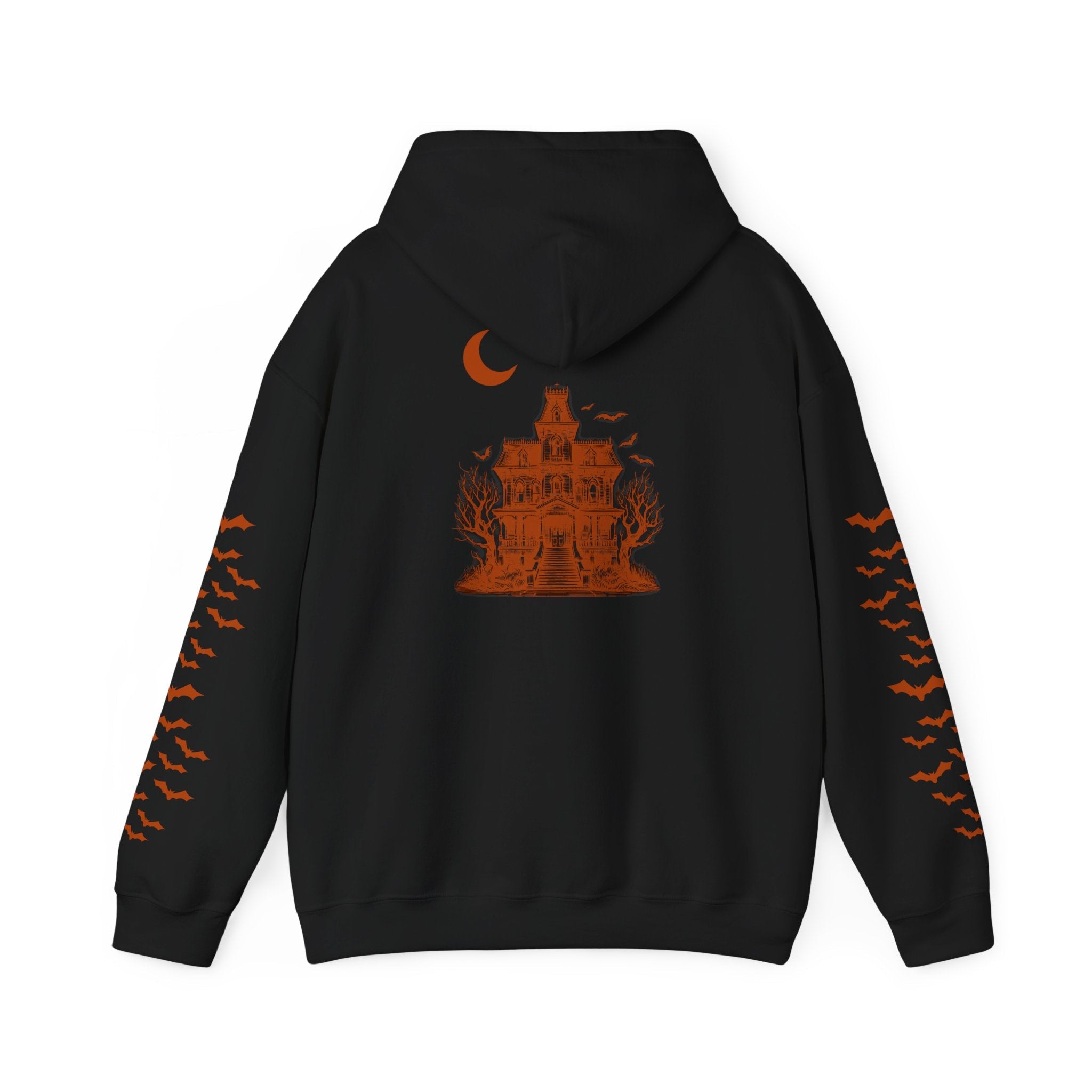 Haunted Manor Transcend Hooded Sweatshirt (Unisex) Black