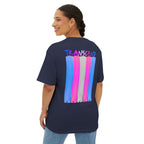 Transcend Flag Tee – Wear Your Truth Graphic Comfy Shirt (Unisex) Navy