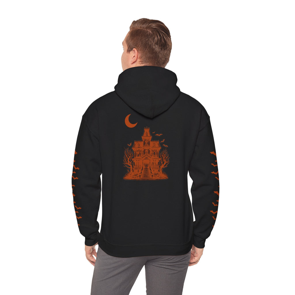 Haunted Manor Transcend Hooded Sweatshirt (Unisex) Black
