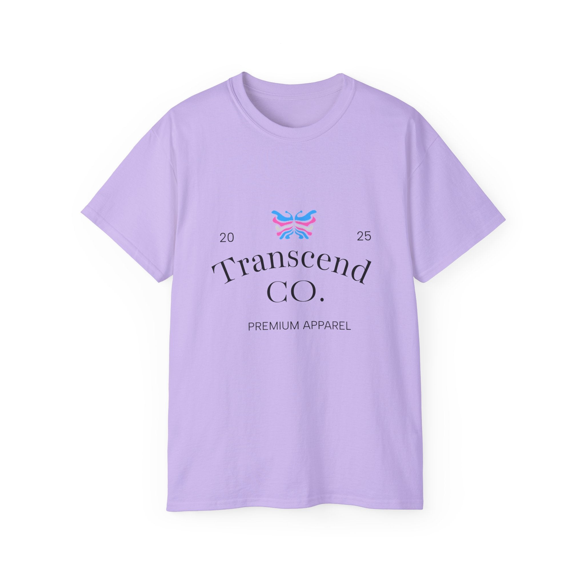 Transcend CO. Premium Tee Ultra Cotton Graphic T-Shirt (Unisex) Orchid