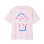 Transcend Power Fist Tee – Strength in Identity T-Shirt (Unisex) Soft Pink
