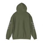 Progress Over Perfection Graphic Hooded Comfy Sweatshirt (Unisex) Military Green