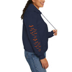 Haunted Manor Transcend Hooded Sweatshirt (Unisex) Navy