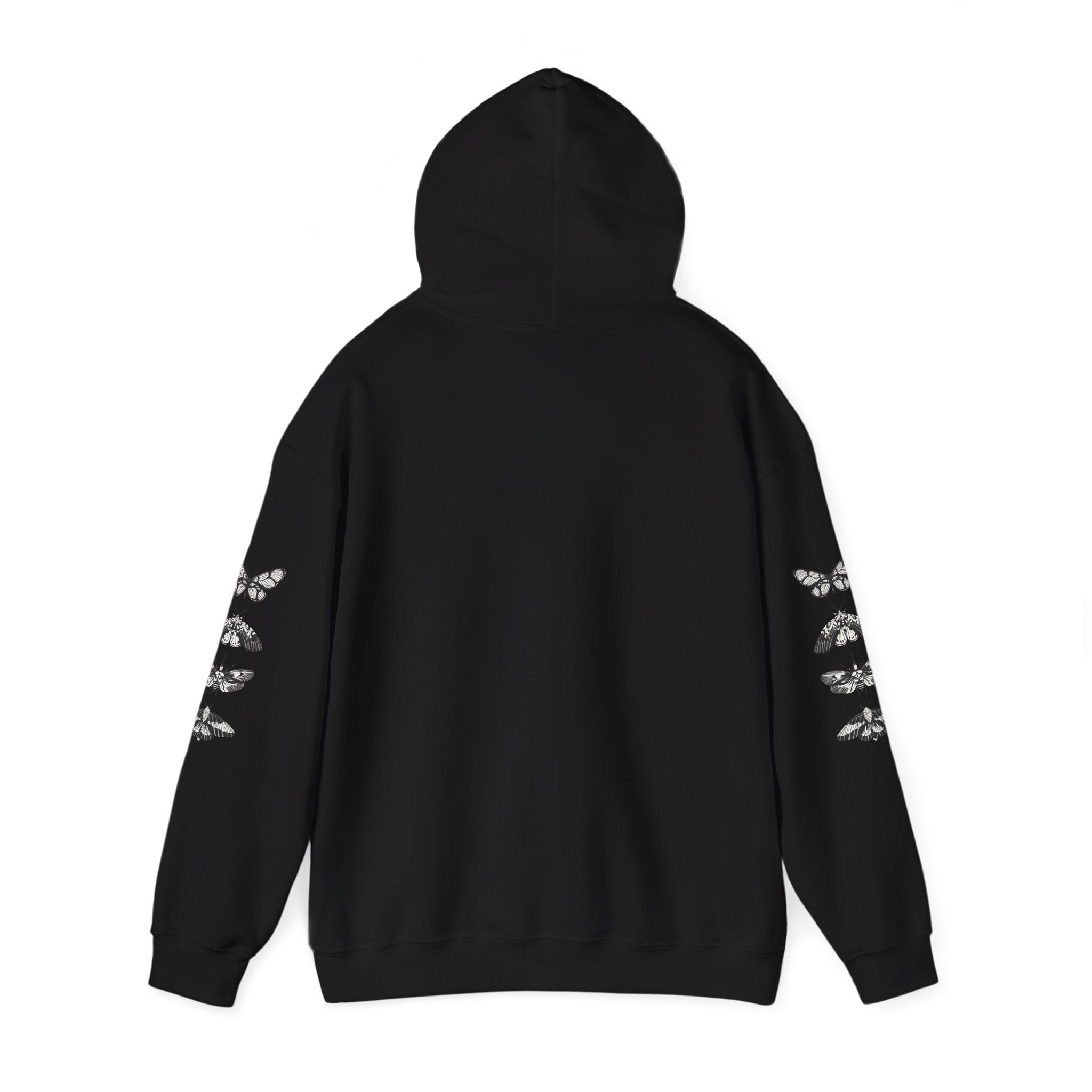 Progress Over Perfection Graphic Hooded Comfy Sweatshirt (Unisex) Black
