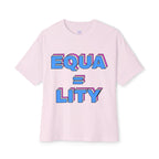 Equality Tee Transcend Comfy Cotton Graphic T-Shirt (Unisex) Soft Pink