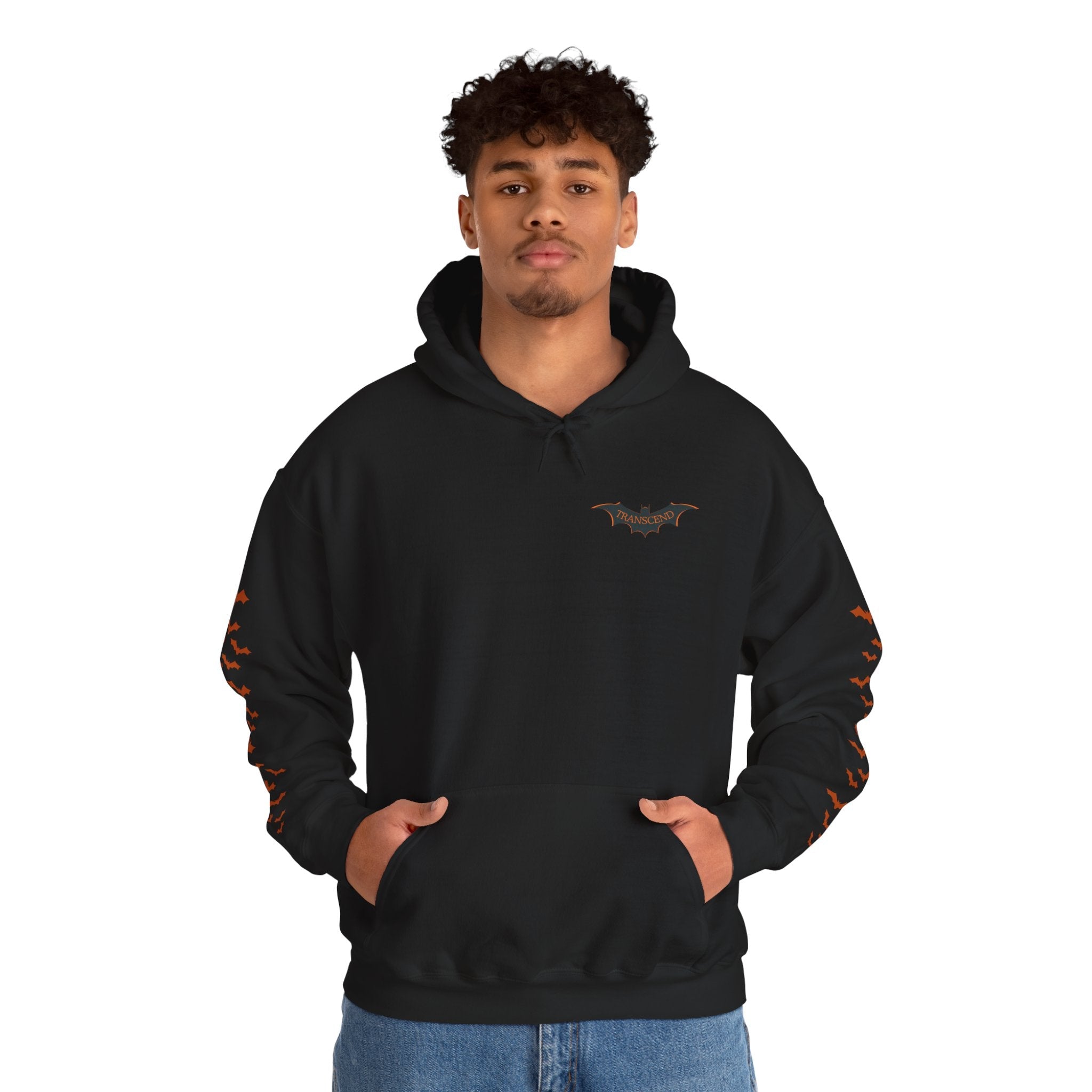 Haunted Manor Transcend Hooded Sweatshirt (Unisex) Black