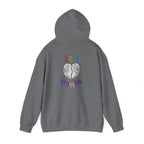 Love Transfolk Gothic Grunge Graphic Transcend Hoodie (Unisex) Graphite