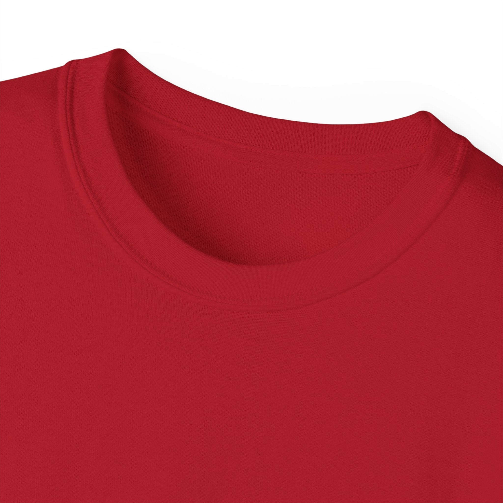 Transcend CO. Premium Tee Ultra Cotton Graphic T-Shirt (Unisex) Cherry Red