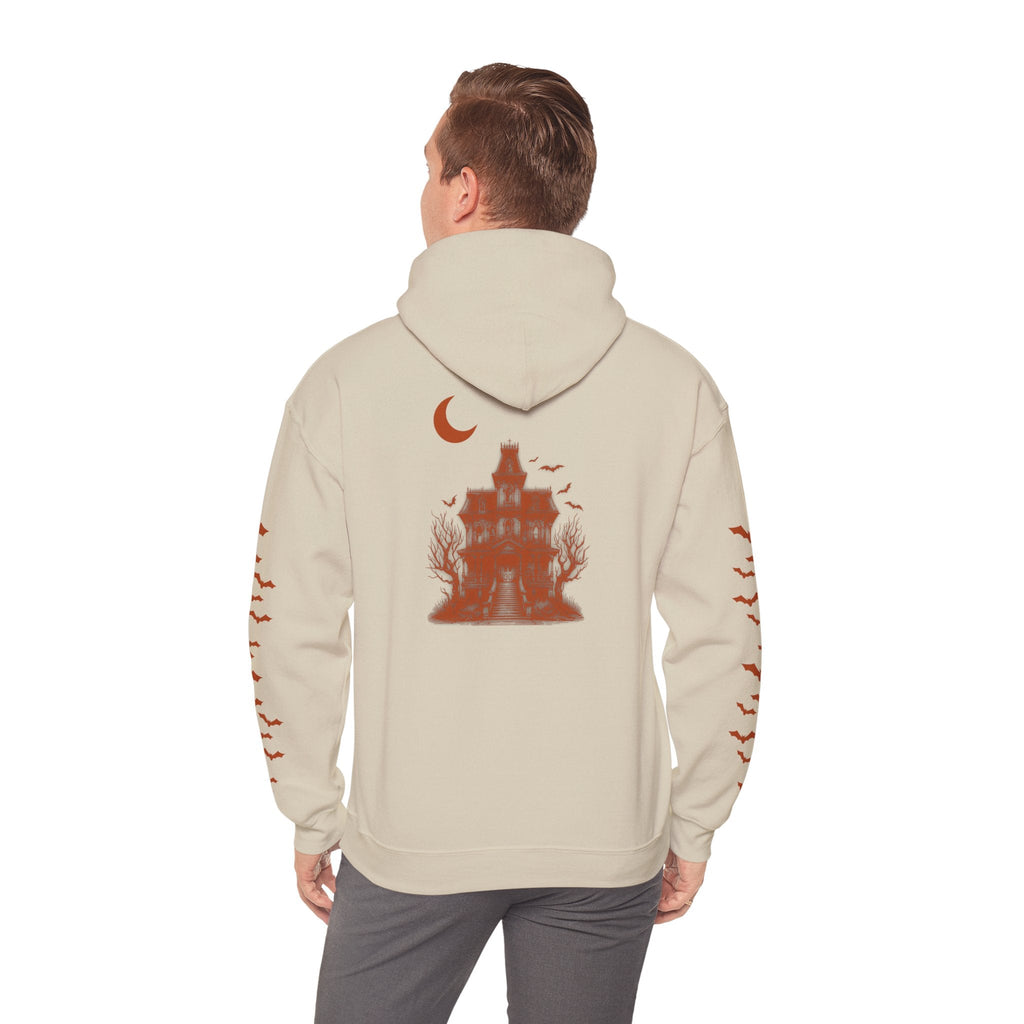 Haunted Manor Transcend Hooded Sweatshirt (Unisex) Sand