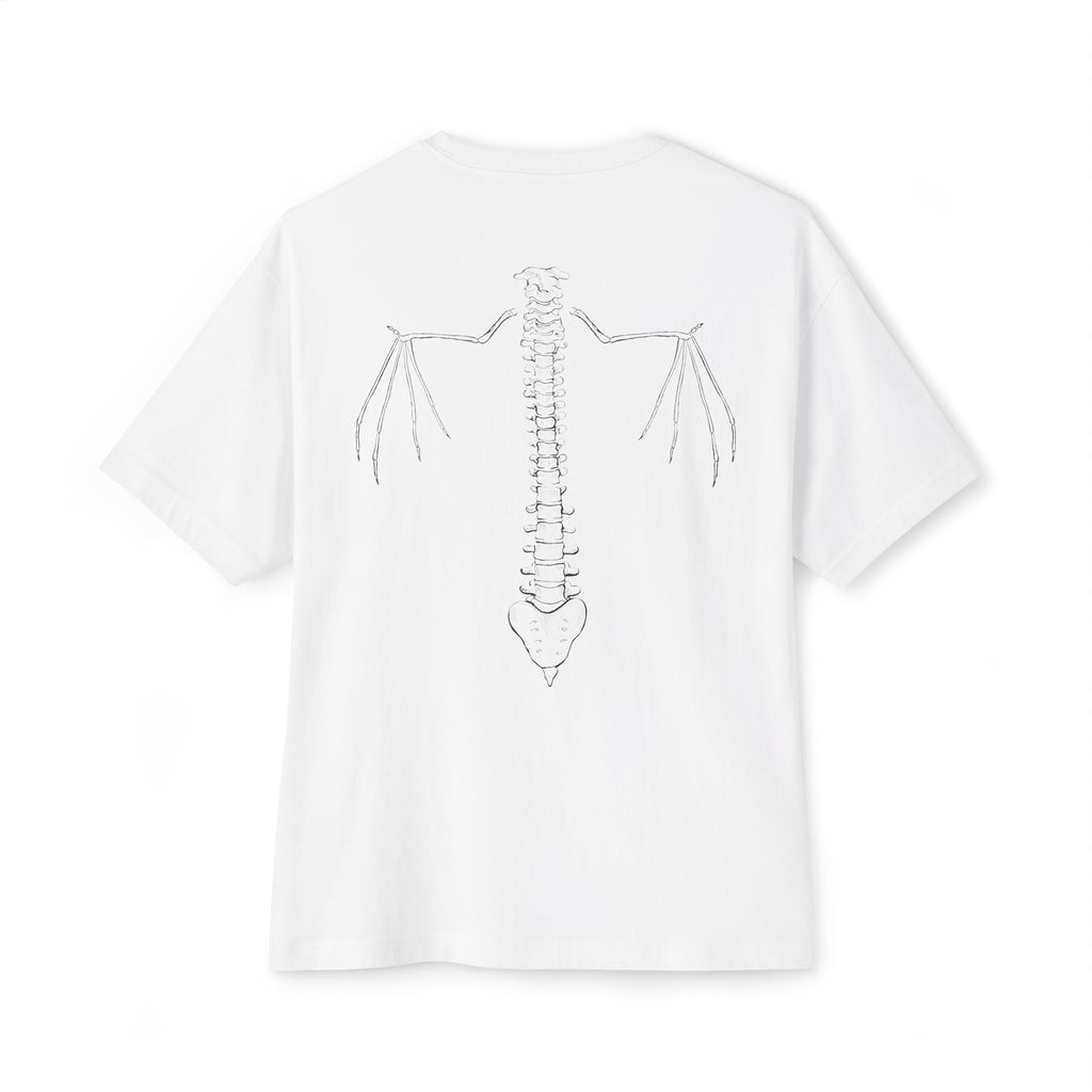 Open Heart Transcend Oversized T-Shirt (Unisex) White