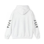 Progress Over Perfection Graphic Hooded Comfy Sweatshirt (Unisex) White