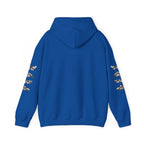 Progress Over Perfection Graphic Hooded Comfy Sweatshirt (Unisex) Royal Blue