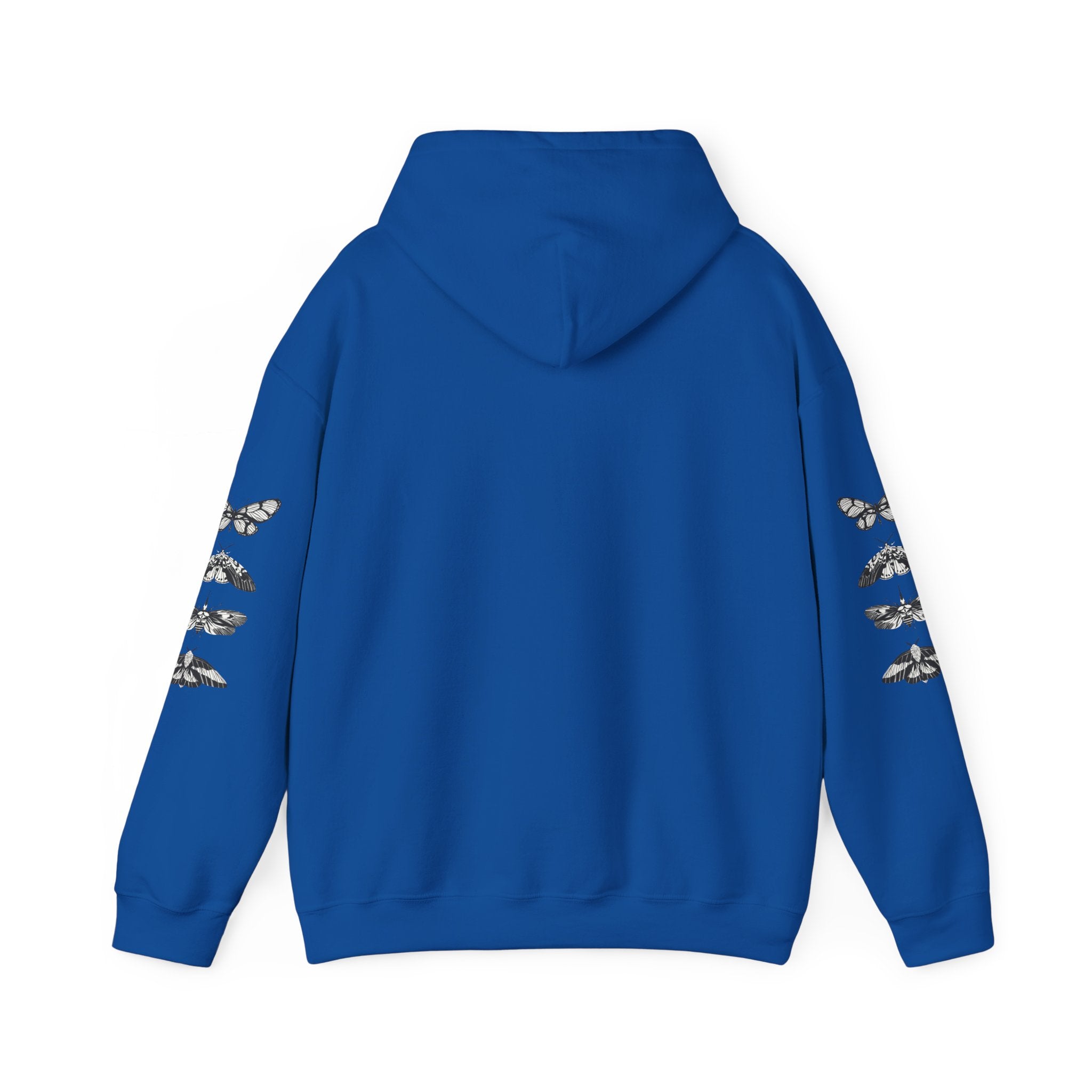Progress Over Perfection Graphic Hooded Comfy Sweatshirt (Unisex) Royal Blue