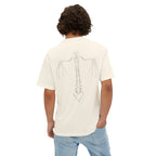 Open Heart Transcend Oversized T-Shirt (Unisex) Natural