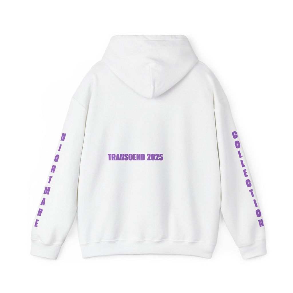 Nightmare Collection Transcend Hooded Sweatshirt (Unisex) White