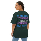Transcend Blackletter Font Gothic Graphic Transcend T-Shirt (Unisex) Forest Green