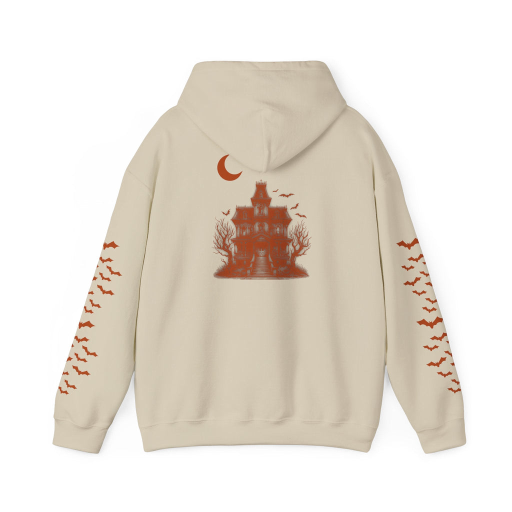 Haunted Manor Transcend Hooded Sweatshirt (Unisex) Sand