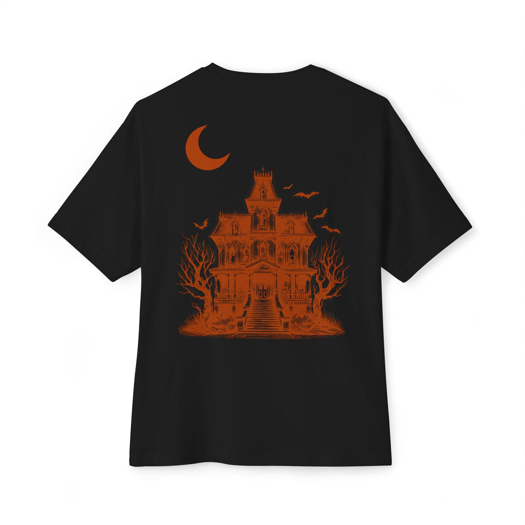 Haunted Manor Transcend Oversized T-Shirt (Unisex) Black