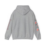 Love Everyone Gothic Graphic Transcend Hoodie Sweatshirt (Unisex) Sport Gray
