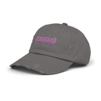 Transcend Gothic Graphic Blackletter Font Distressed Cap (Unisex) Nickel