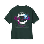 Bite Back Transcend Oversized Boxy T-Shirt (Unisex) Forest