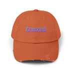 Transcend Gothic Graphic Blackletter Font Distressed Cap (Unisex) Burnt Orange