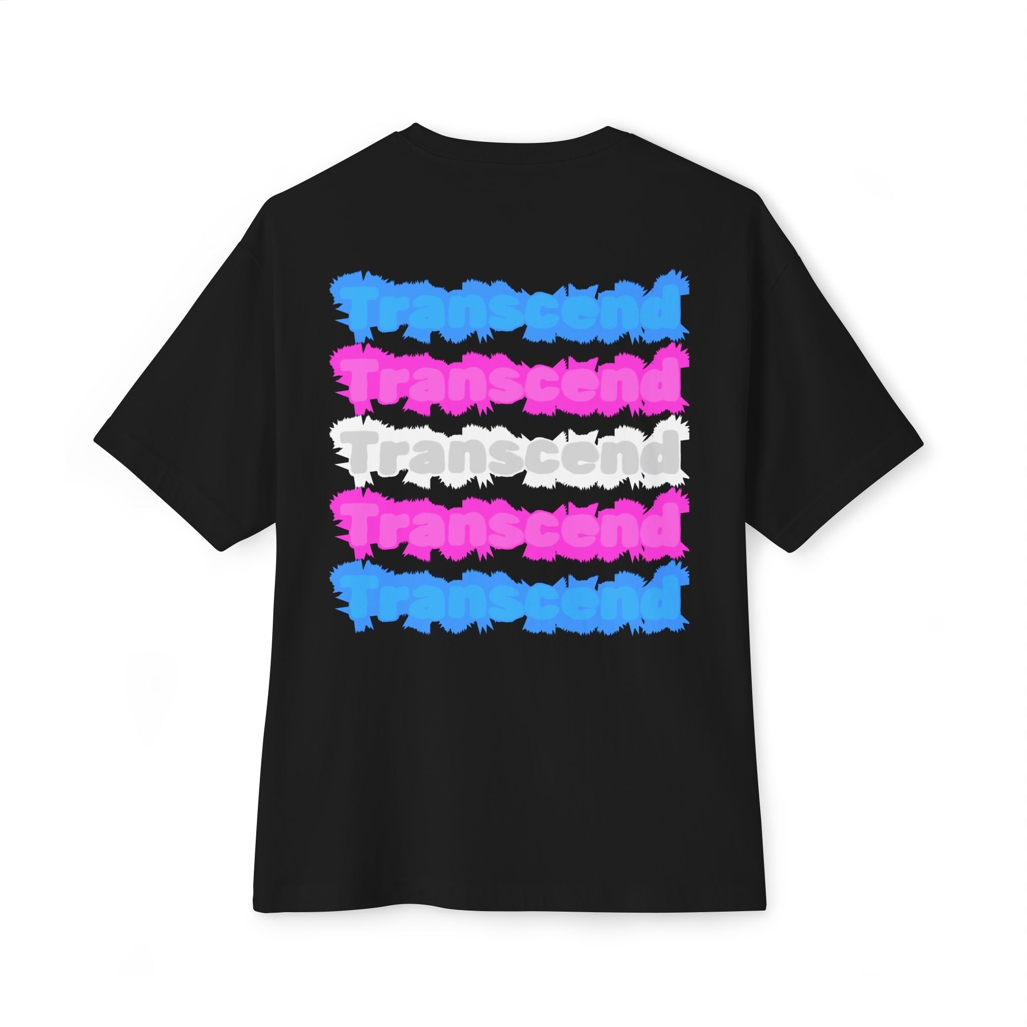 Transcend Power Fist Tee – Strength in Identity T-Shirt (Unisex) Black