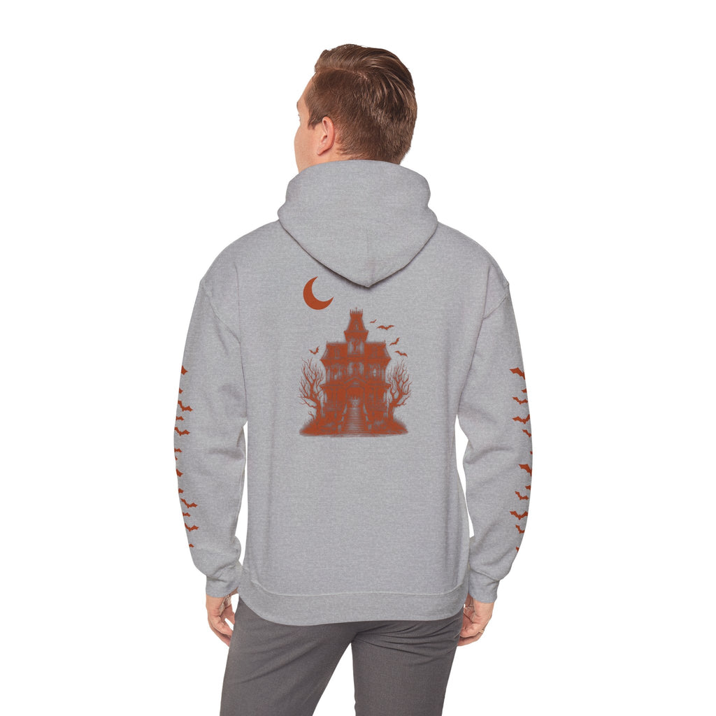 Haunted Manor Transcend Hooded Sweatshirt (Unisex) Sport Grey