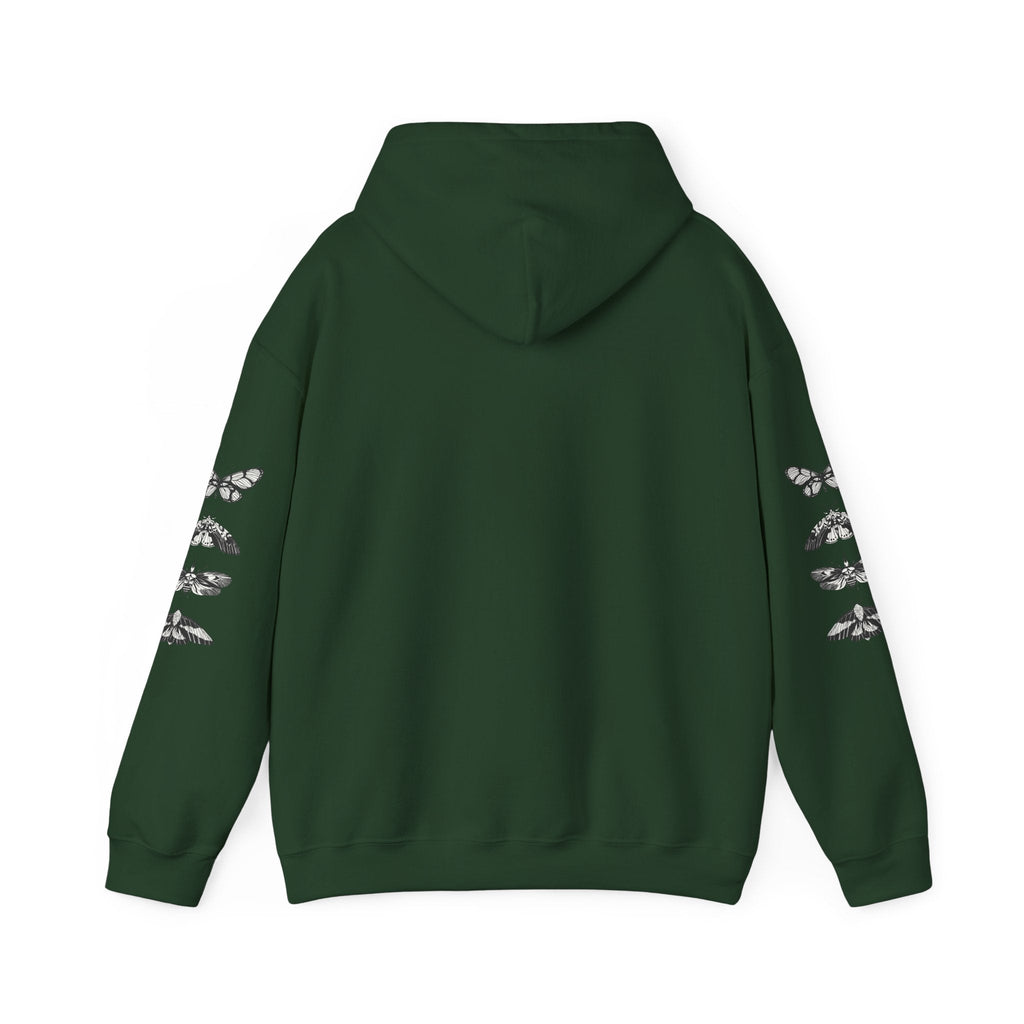 Progress Over Perfection Graphic Hooded Comfy Sweatshirt (Unisex) Forest Green