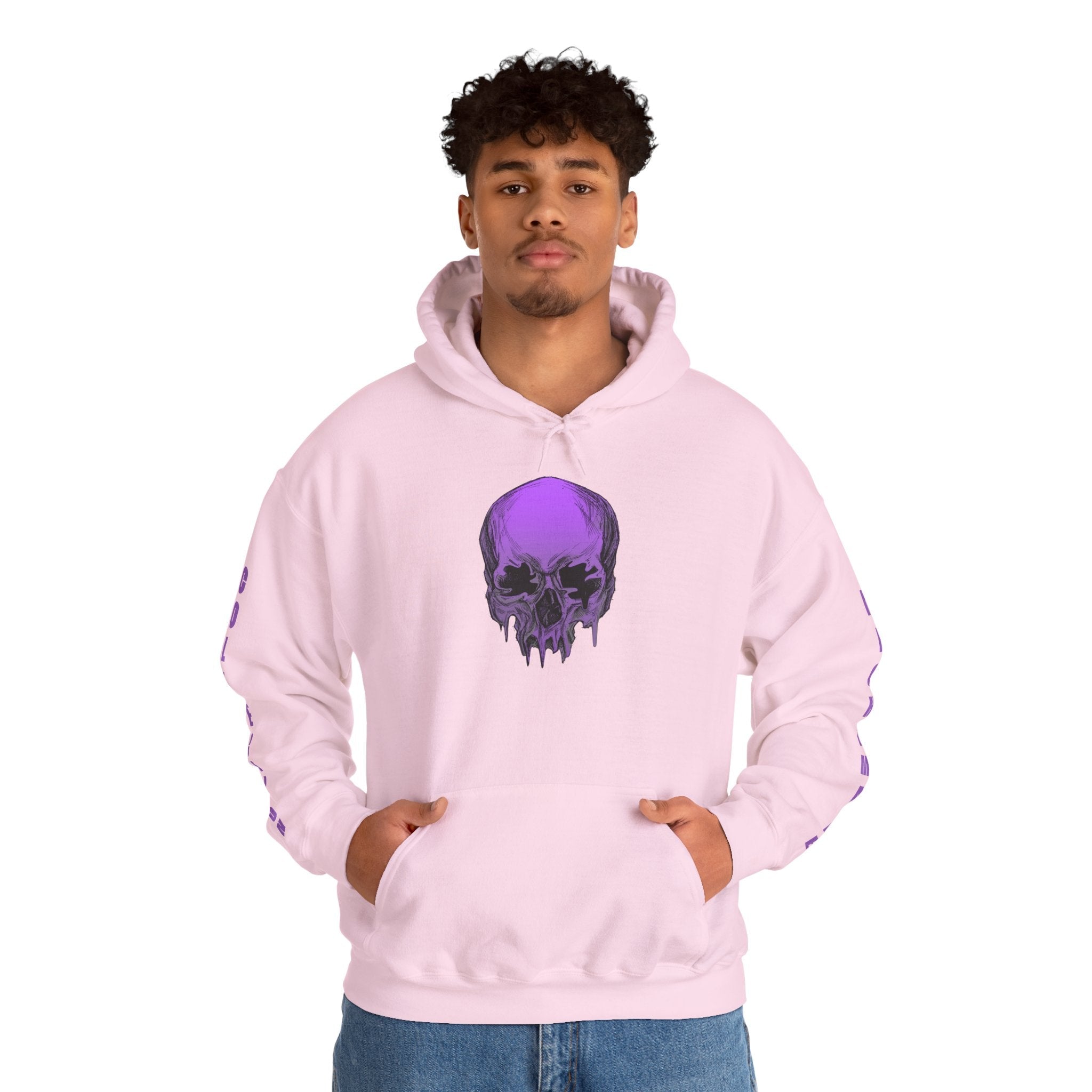 Nightmare Collection Transcend Hooded Sweatshirt (Unisex) Light Pink
