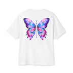 Transcend Butterfly Tee – Embrace Your Evolution Graphic (Unisex) White