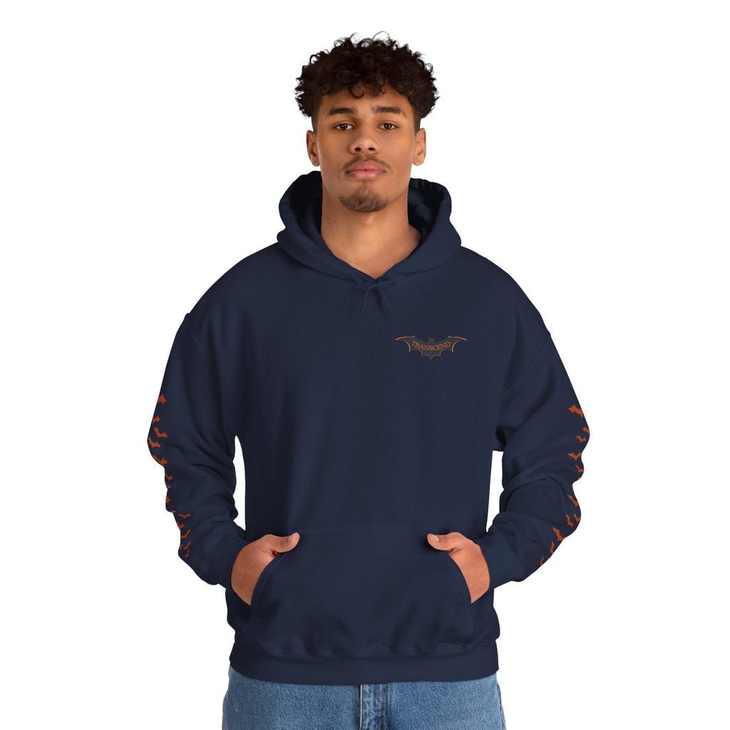 Haunted Manor Transcend Hooded Sweatshirt (Unisex) Navy