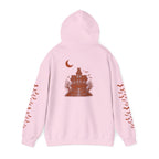 Haunted Manor Transcend Hooded Sweatshirt (Unisex) Light Pink