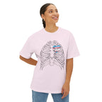 Open Heart Transcend Oversized T-Shirt (Unisex) Soft Pink