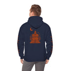 Haunted Manor Transcend Hooded Sweatshirt (Unisex) Navy