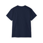 Transcend CO. Premium Tee Ultra Cotton Graphic T-Shirt (Unisex) Navy
