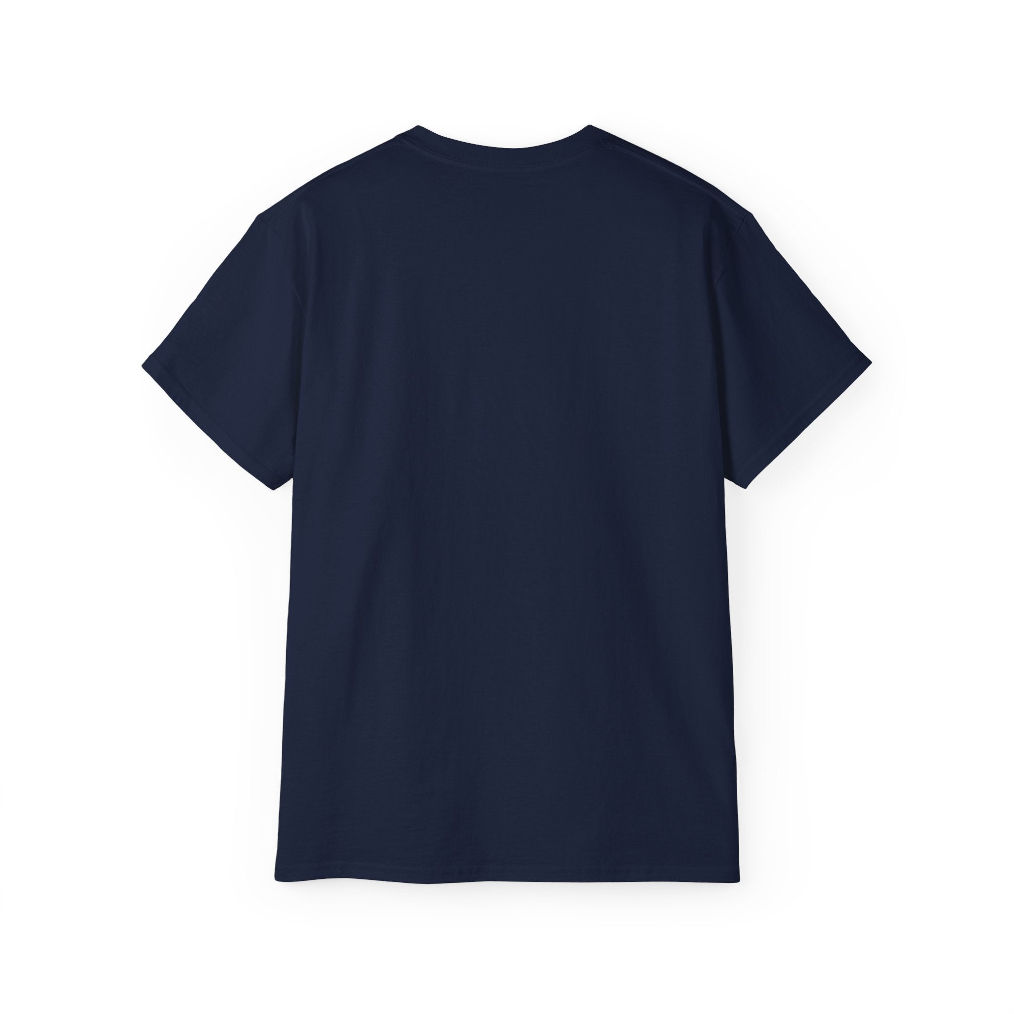 Transcend CO. Premium Tee Ultra Cotton Graphic T-Shirt (Unisex) Navy