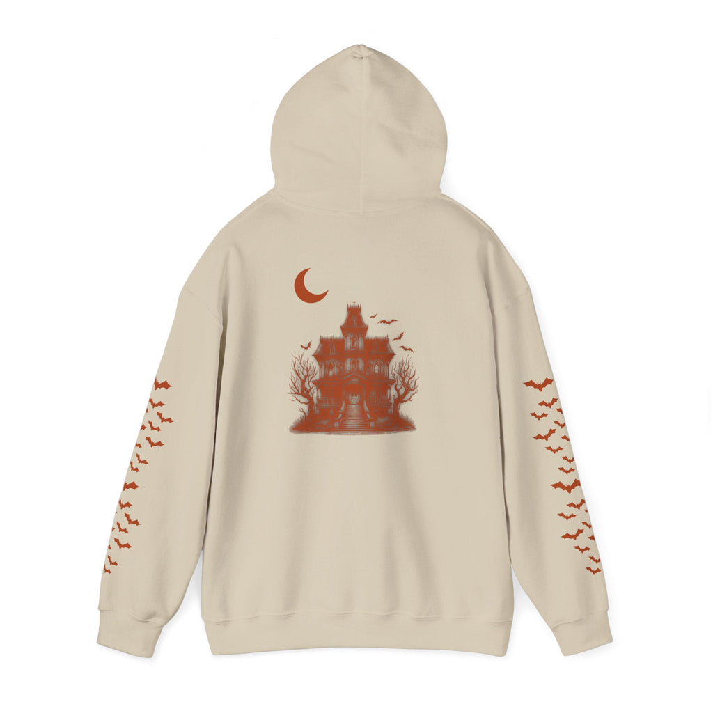 Haunted Manor Transcend Hooded Sweatshirt (Unisex) Sand