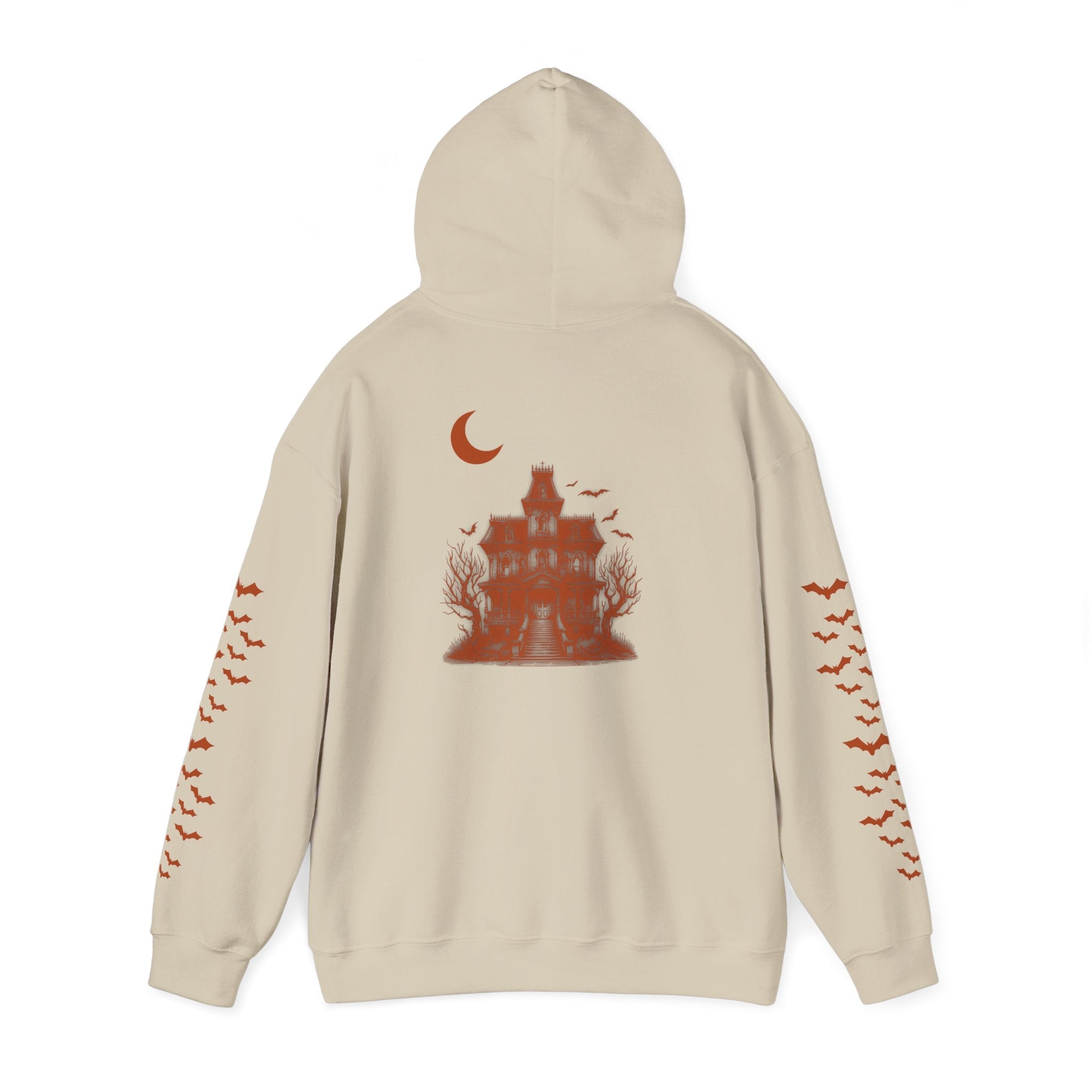 Haunted Manor Transcend Hooded Sweatshirt (Unisex) Sand