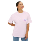 Blossom Floral Tee Shirt Transcend Graphic Oversized Shirt (Unisex) Soft Pink