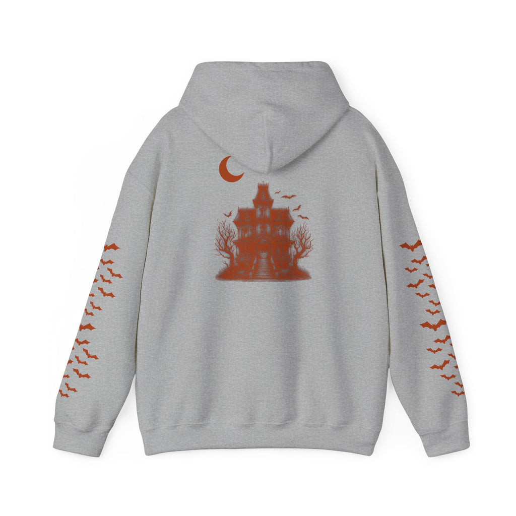Haunted Manor Transcend Hooded Sweatshirt (Unisex) Sport Grey